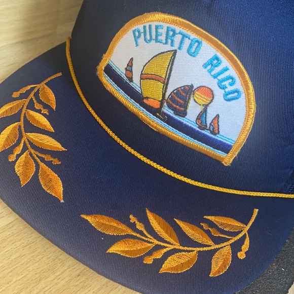 Vtg Puerto Rico Hat Snapback - Picture 3 of 4